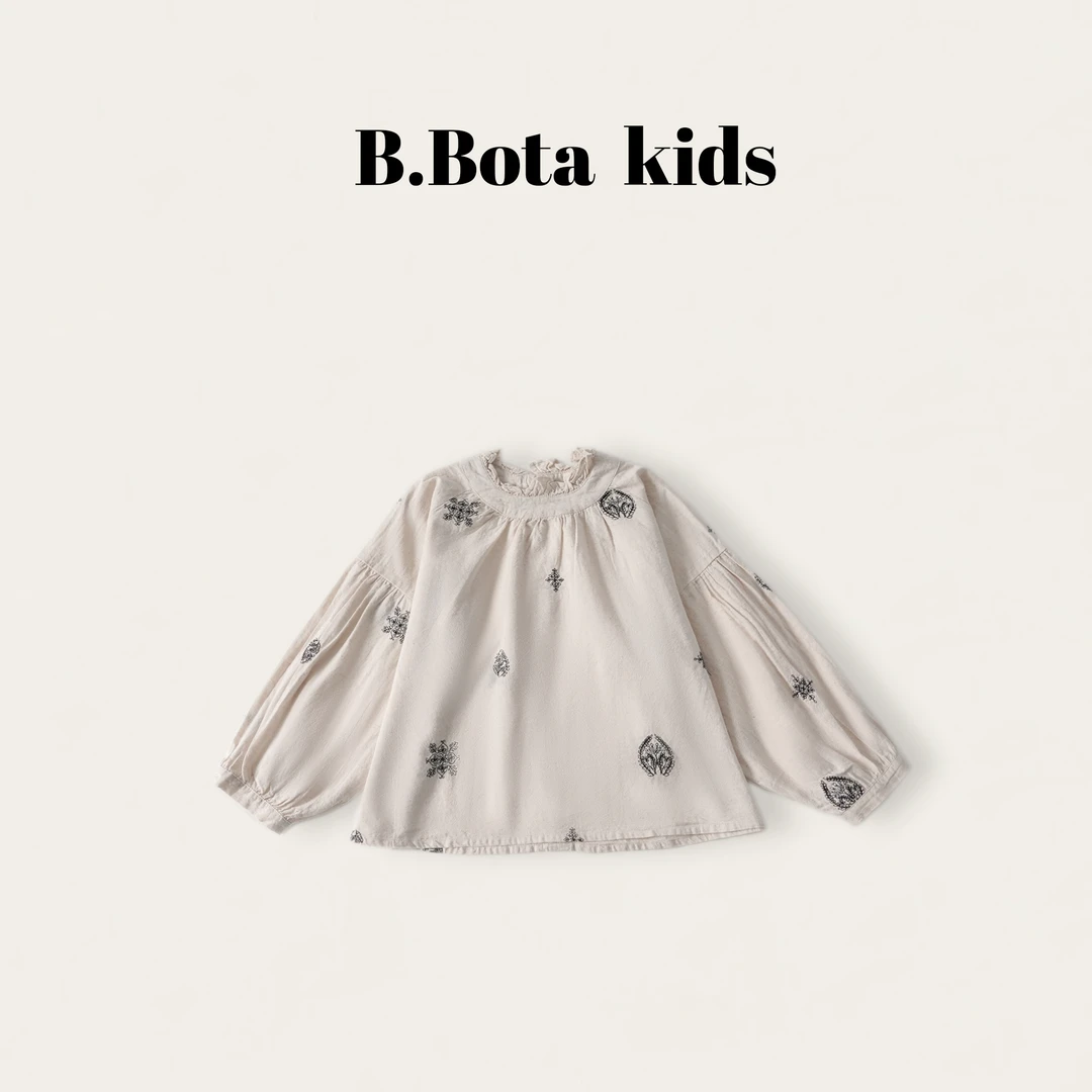 2025秋款儿童宽松女童衬衫休闲上衣-266106