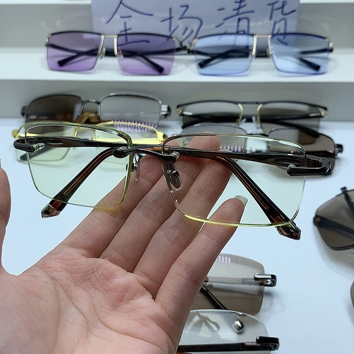 帝王绿竹叶青眼镜