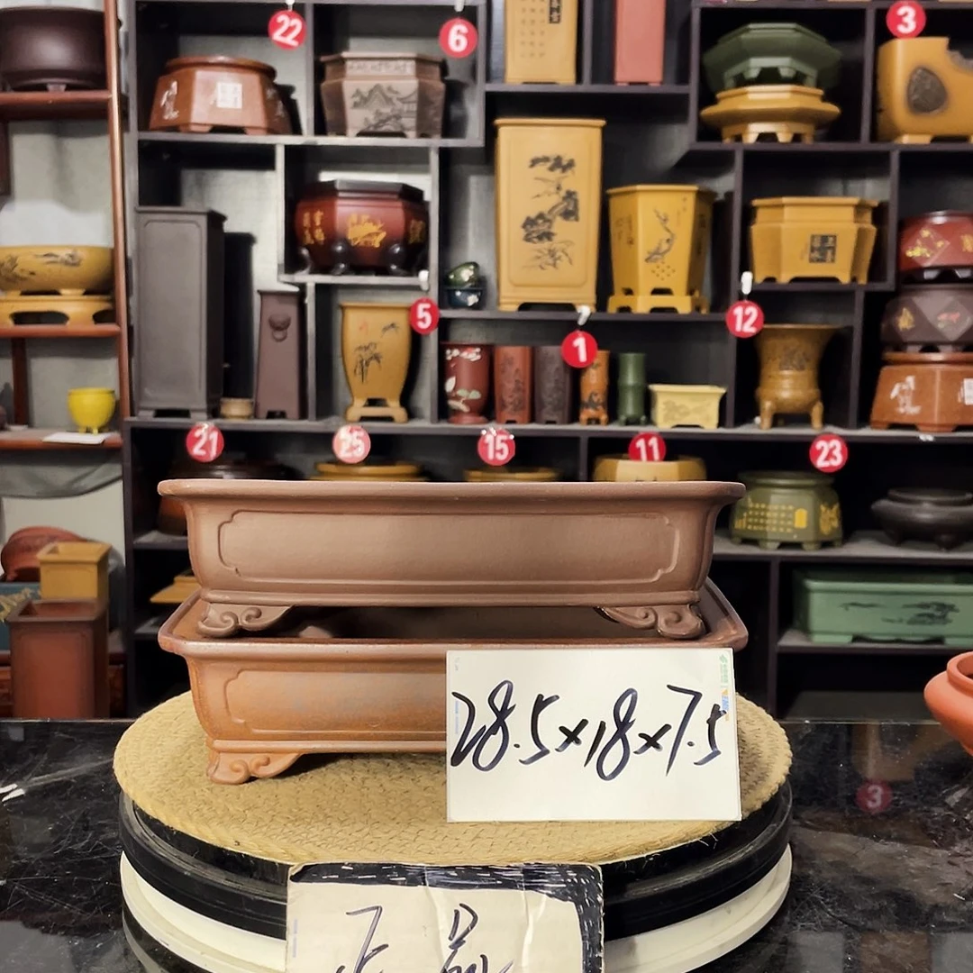 D-盆尚好紫砂花盆