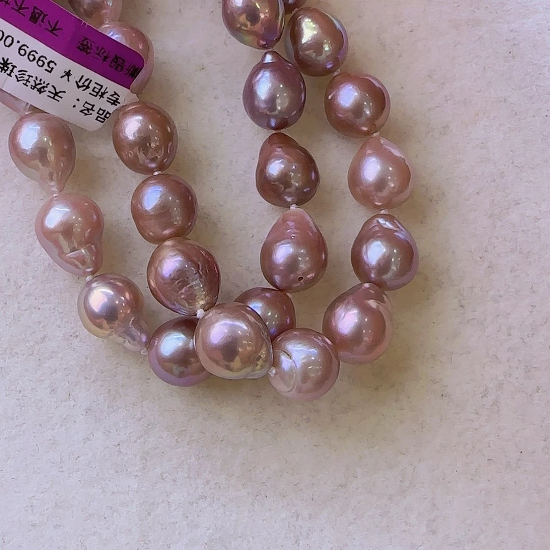 未镶嵌项链定制355淡水珍珠