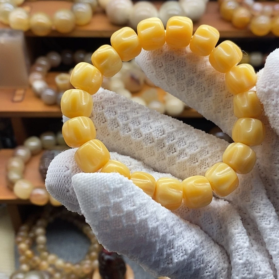 非金属12mm百香籽骆驼骨手串