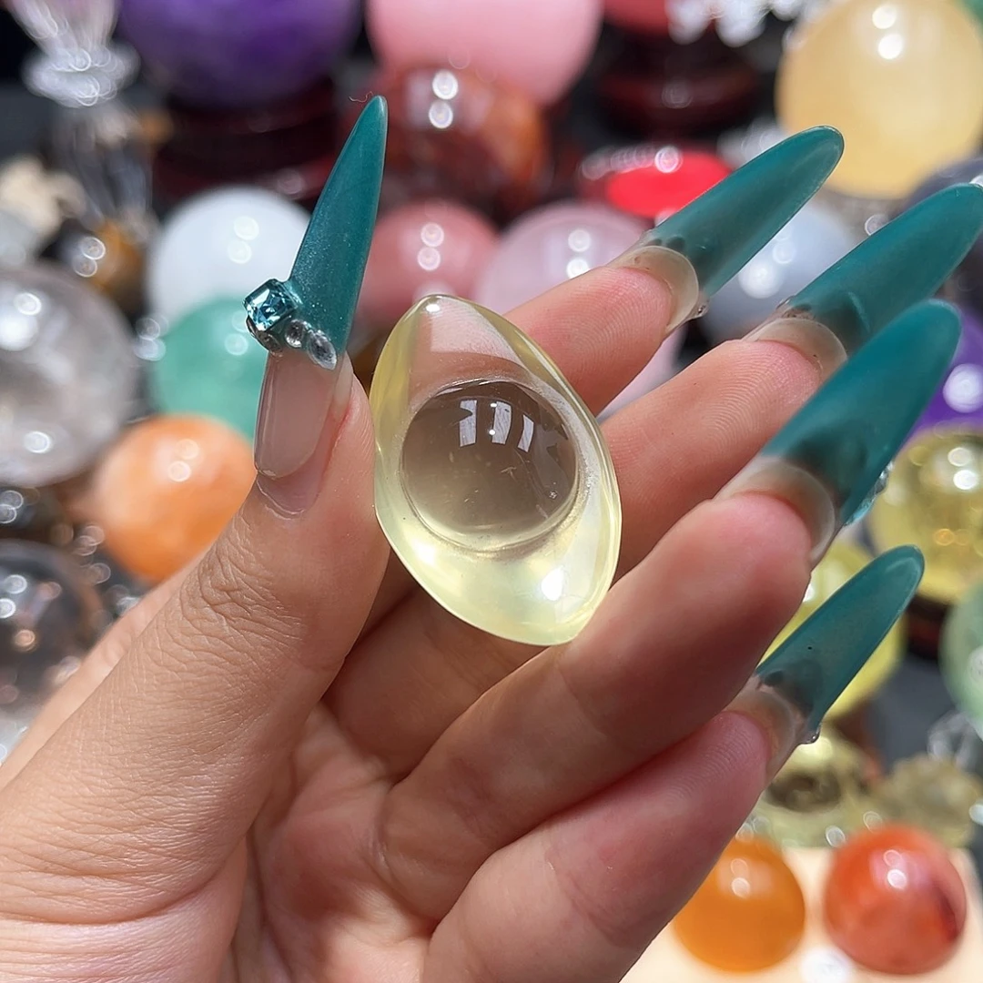 水晶未镶嵌珠宝半成品微瑕