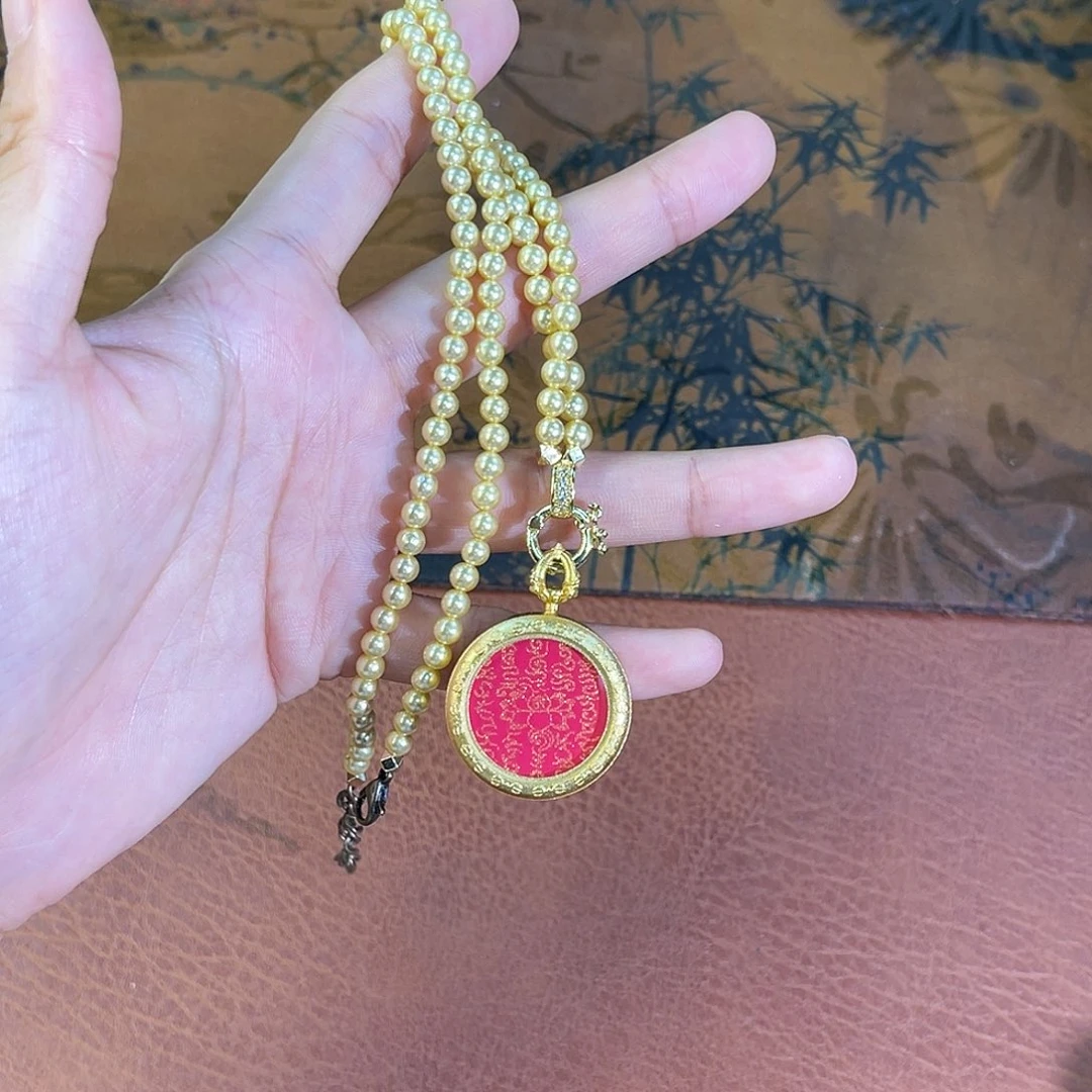泥塑五条经➕金贝链子1111