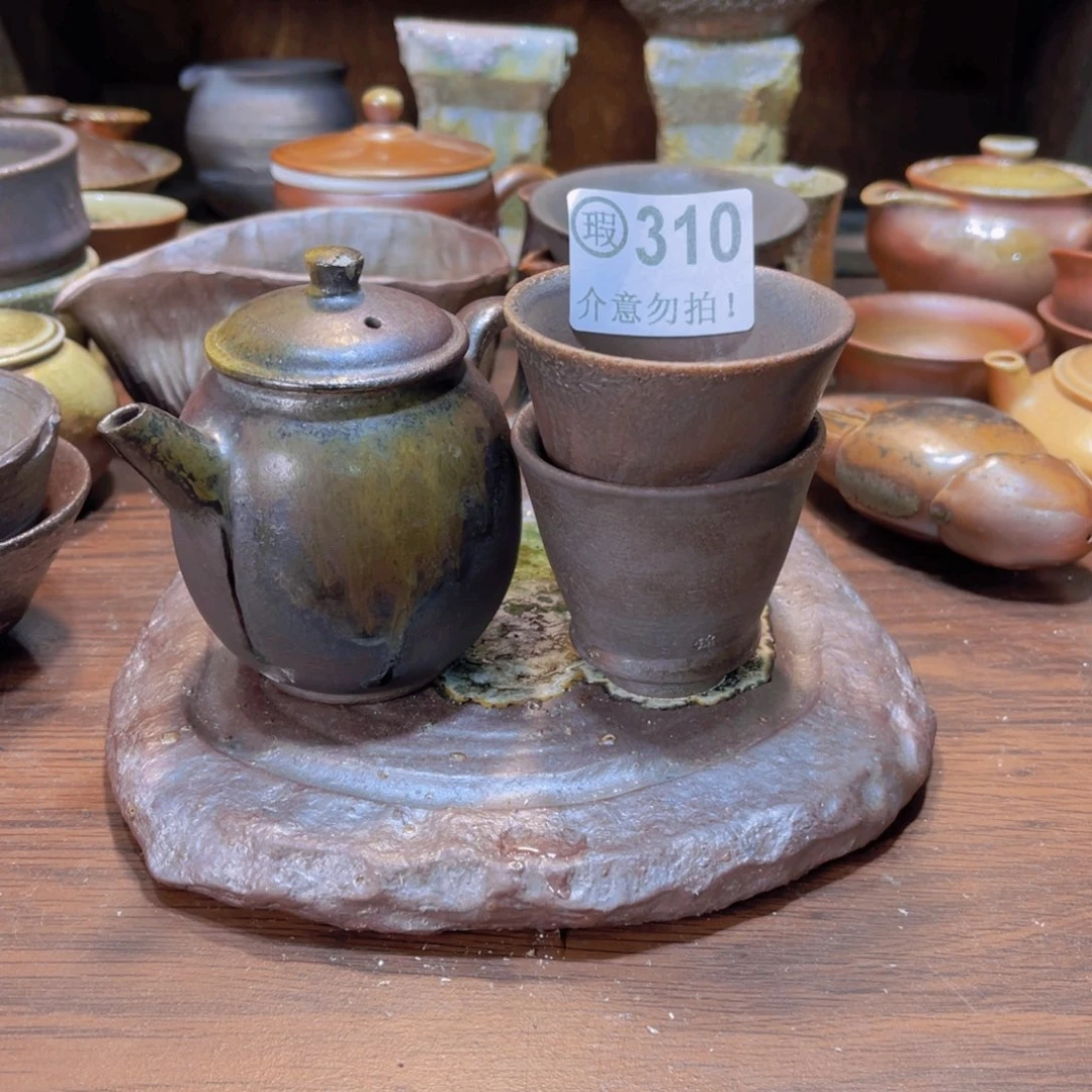 循***行纯手工制作柴烧纯手工制作柴烧杯310