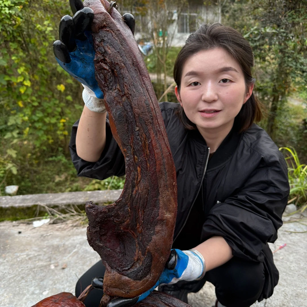 【宝肋肉现称2】湖北恩施云贵川烟熏腊肉