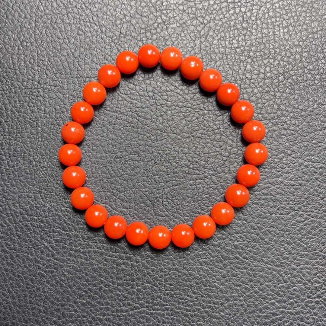 薄****南红玛瑙未镶嵌7➕单圈