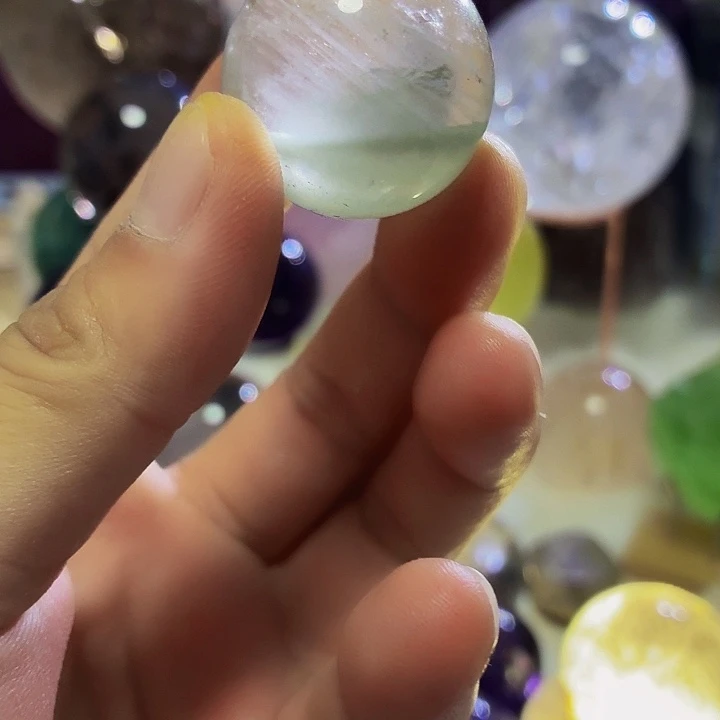 水晶摆件未镶嵌千层幽灵