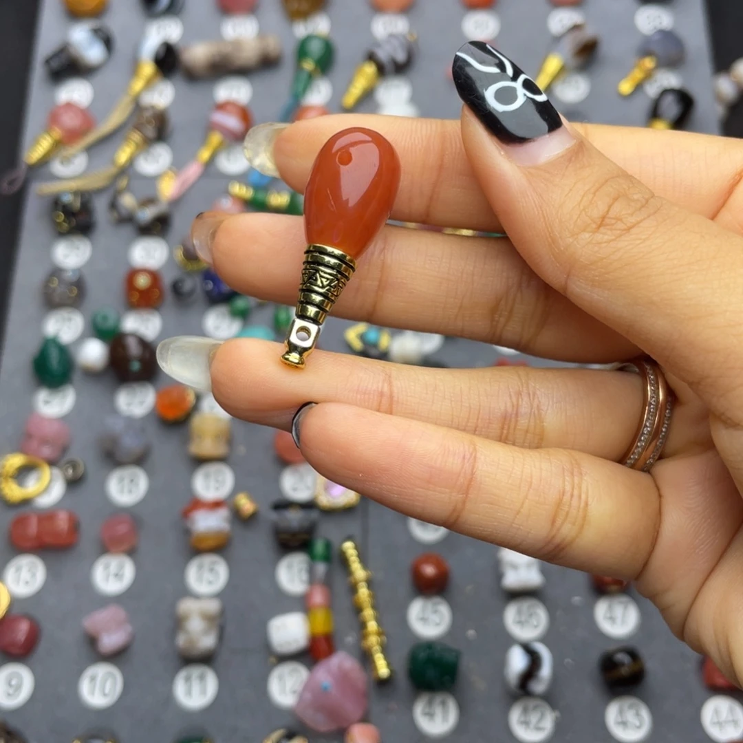 M***e合金配饰玛瑙/玉髓