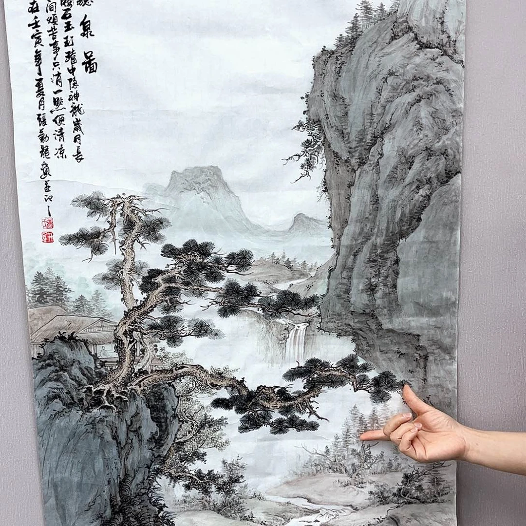 国画宣纸国画纯手绘作品
