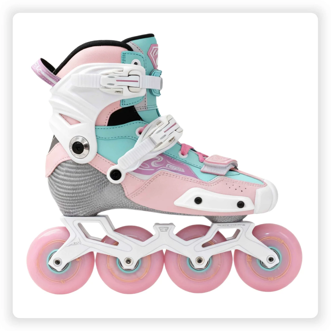 赛伽光煞专业平花直排轮轮滑鞋旱冰鞋单排轮滑冰鞋成人男女溜冰鞋