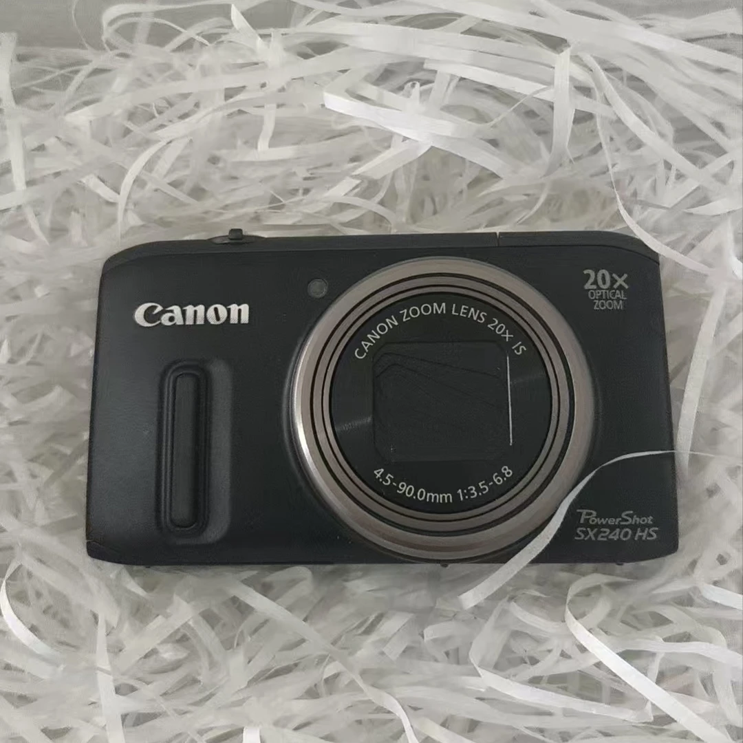 95新 Canon/佳能 SX240黑色1200万像素20倍变焦