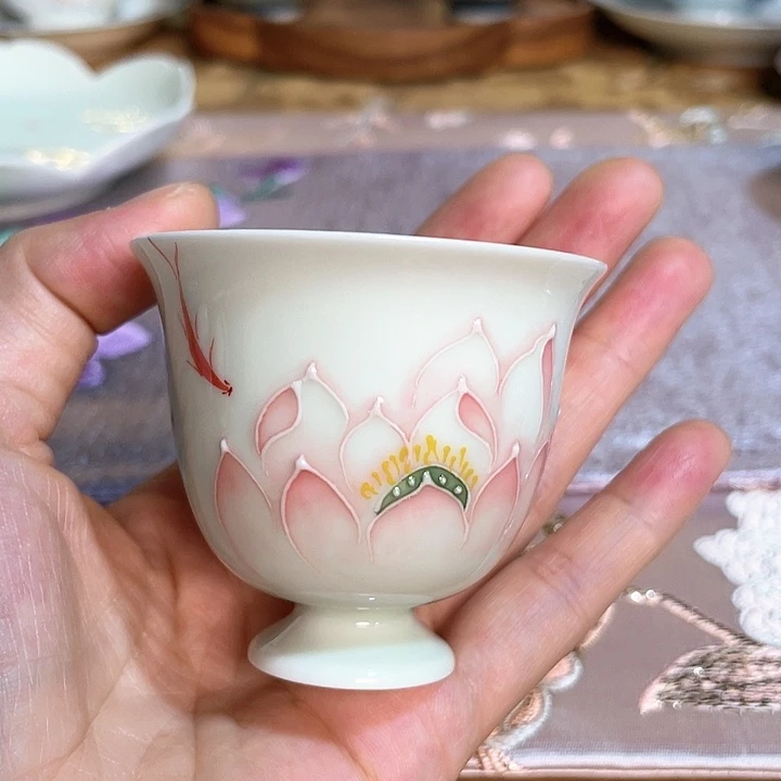 【闪购商品】荷漾鱼影念露杯哈哈