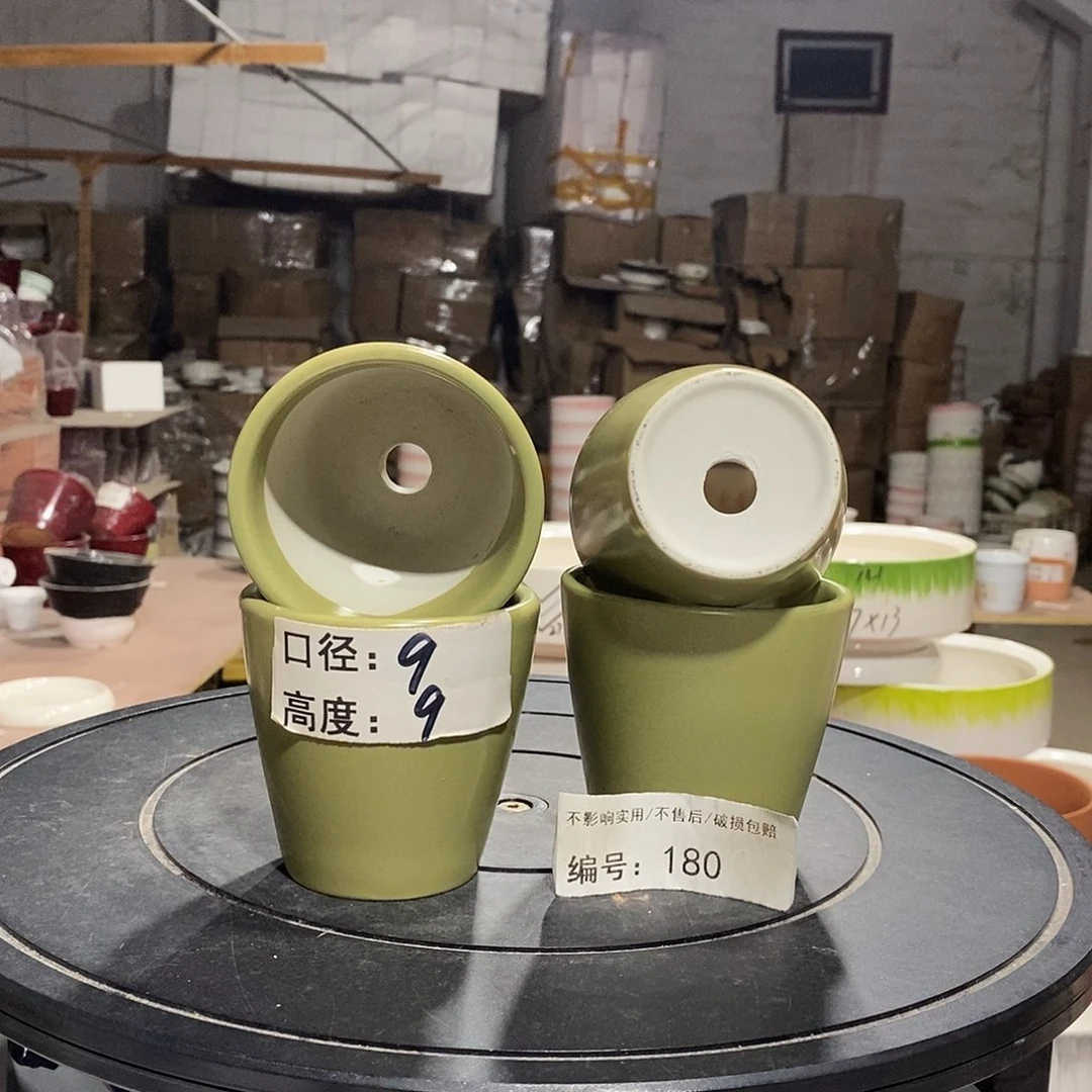 微瑕花盆-180-囗9×9-4个