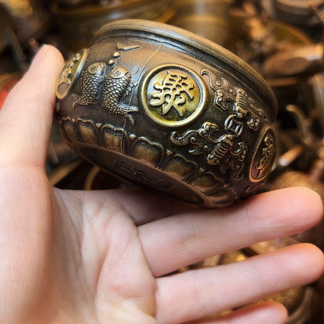 精美铜器工艺品等