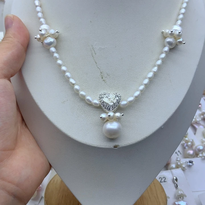 淡水珍珠未镶嵌颈饰