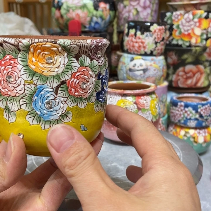 景德镇艺术手绘作品