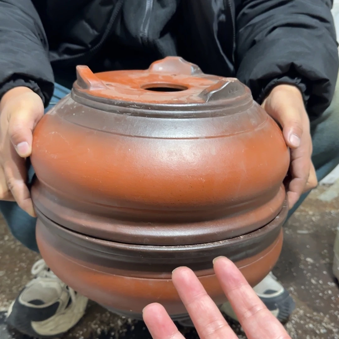 紫砂花盆口径约为