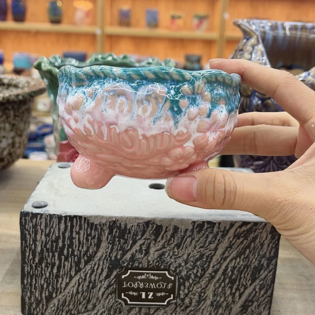 【闪购商品】陶花盆