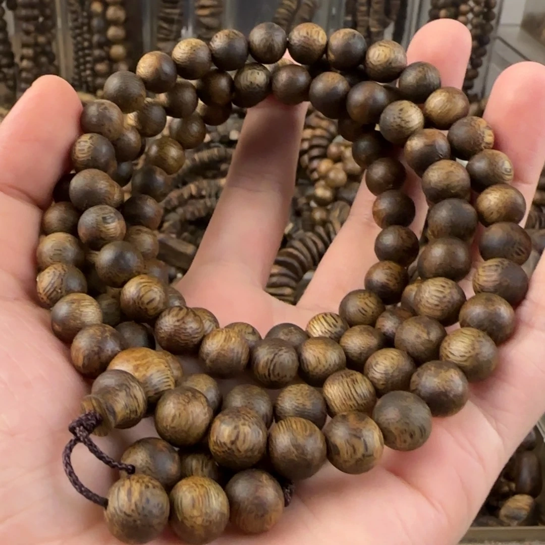天***云沉香手串奇楠手串24.5克卡08