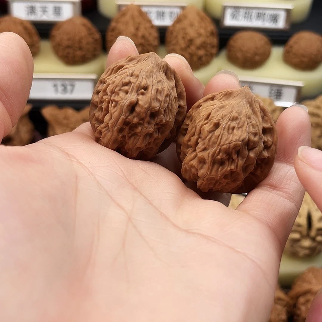 文玩核桃把件大****)石子磨901