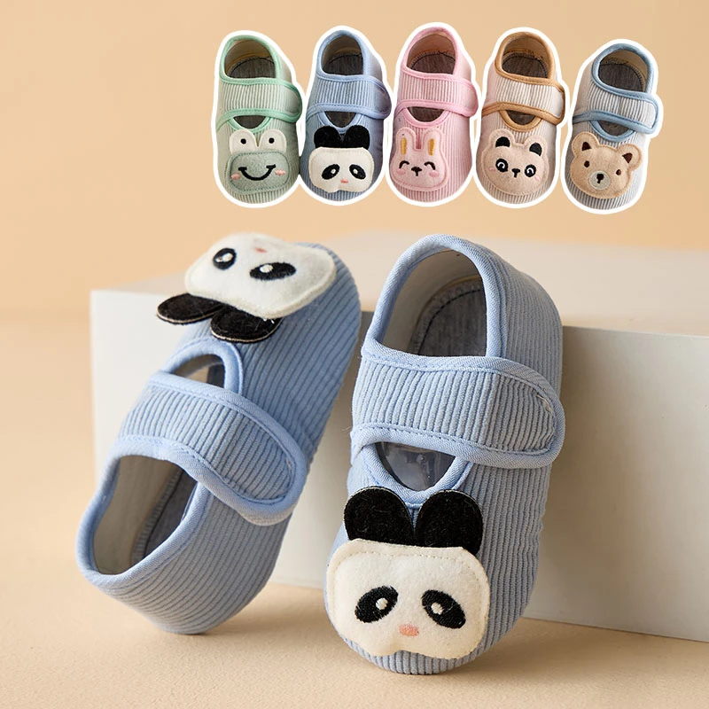 宝宝厚款儿童春秋地板袜居家室内袜子防滑底婴儿学步鞋袜早教袜套