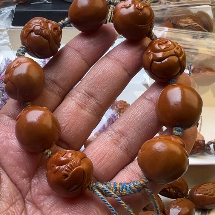 橄榄核手串/手链2.1微花弥勒