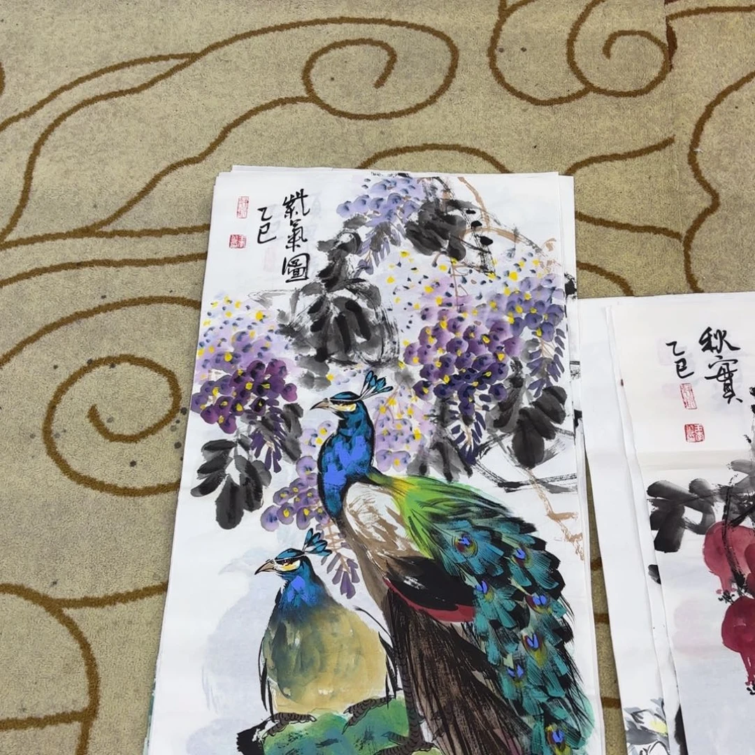 国画王孝华李欣主播