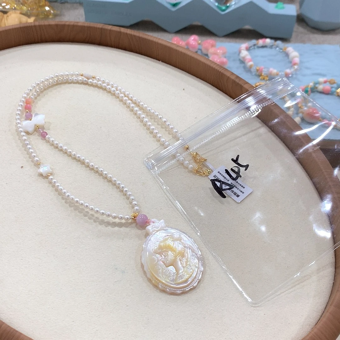 项链贝壳未镶嵌项链项链项链