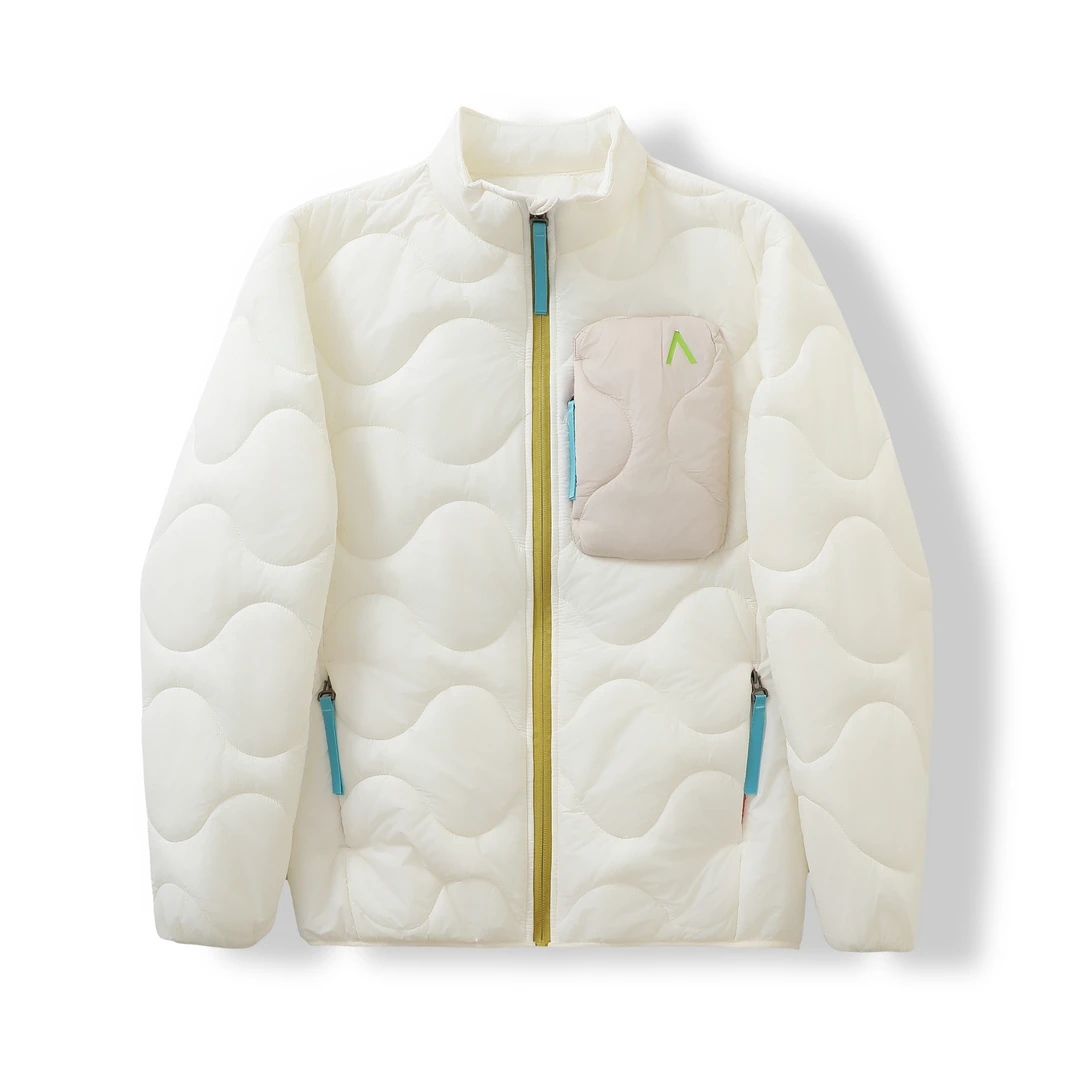 250008秋冬情侣款滑雪中层保暖内胆时尚休闲立领冲锋棉服