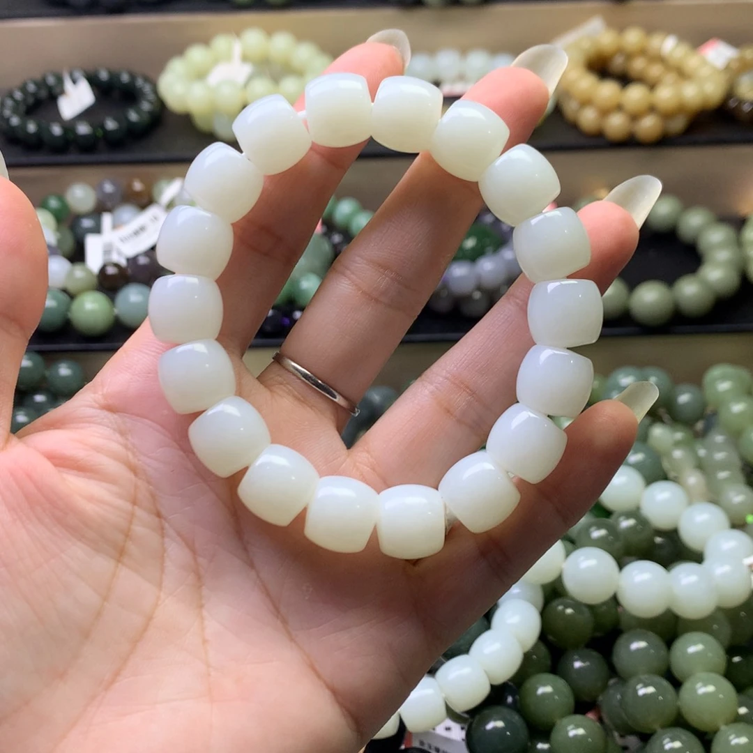 手串未镶嵌和田玉摩***默