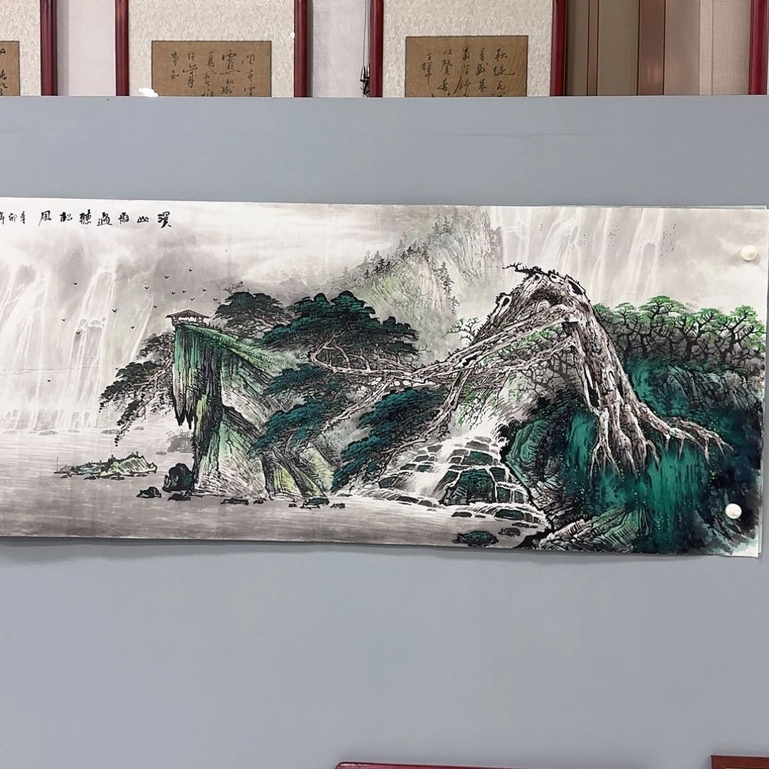 国画国画作品多次入选