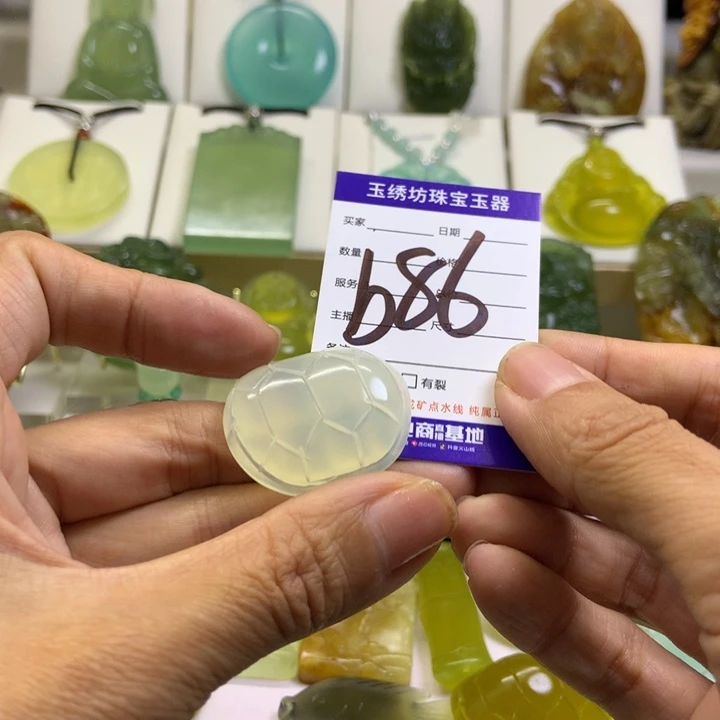【闪购商品】未镶嵌蛇纹石玉颈饰淡**然