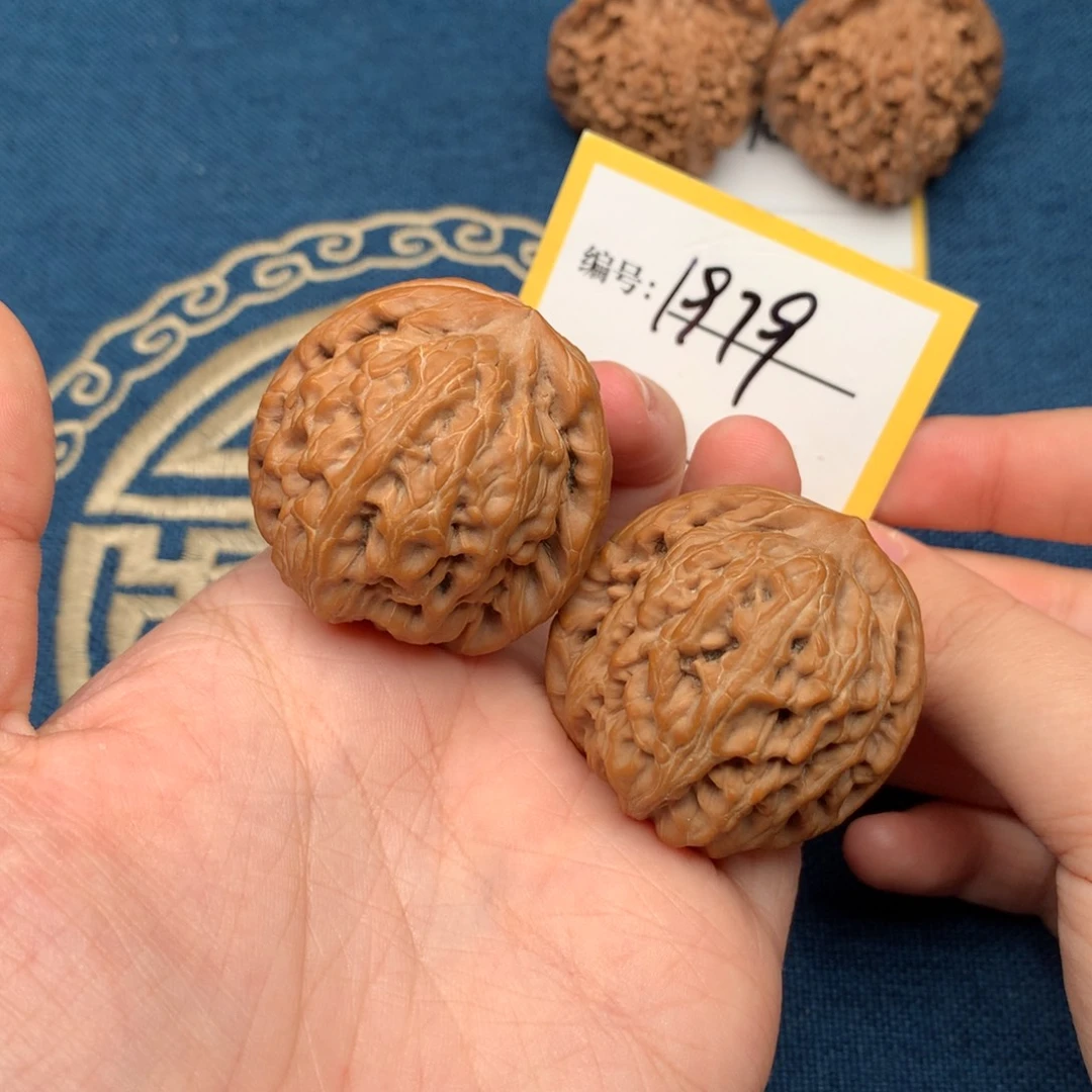 把件文玩核桃39红锦鲤 1979