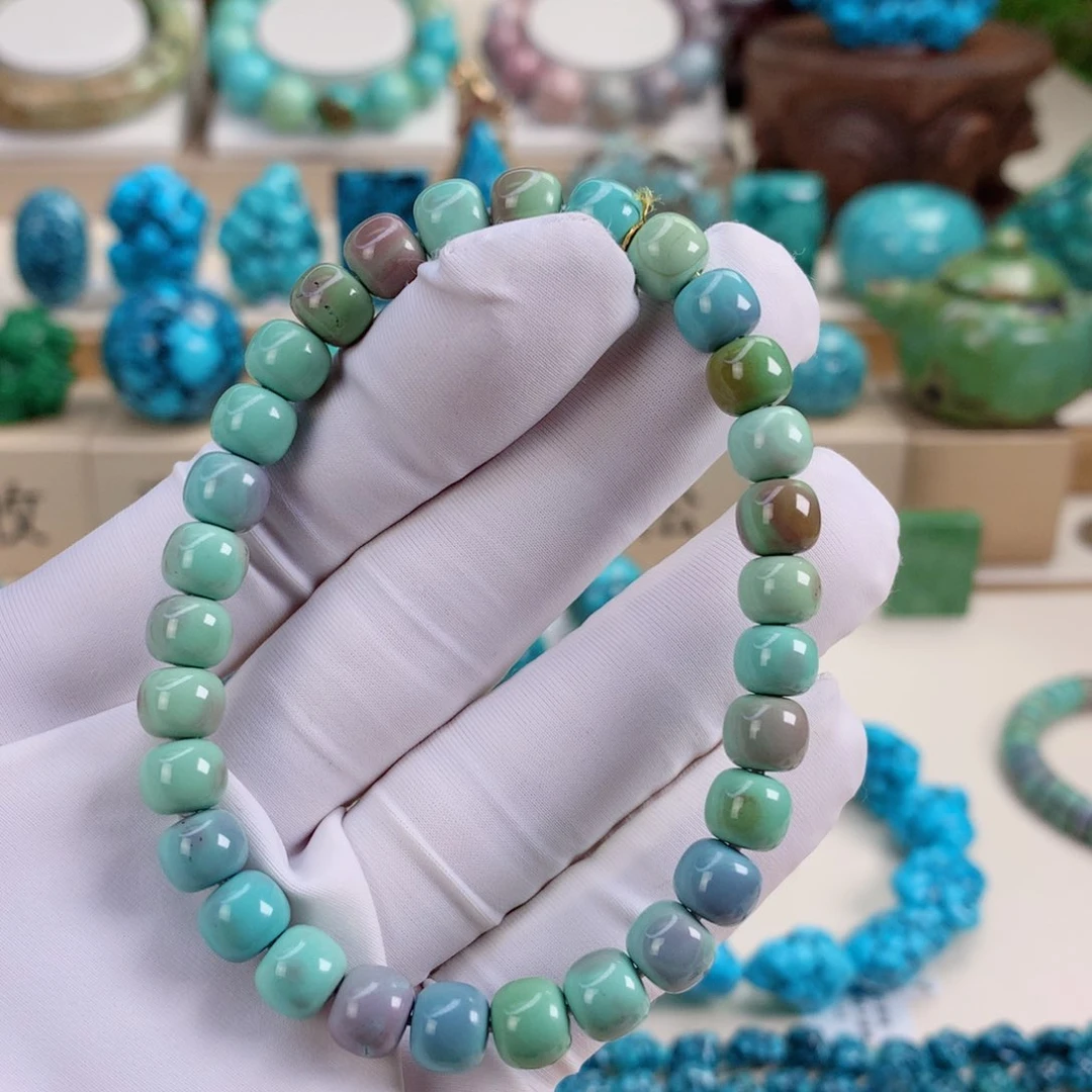 未镶嵌绿松石珠宝奇石