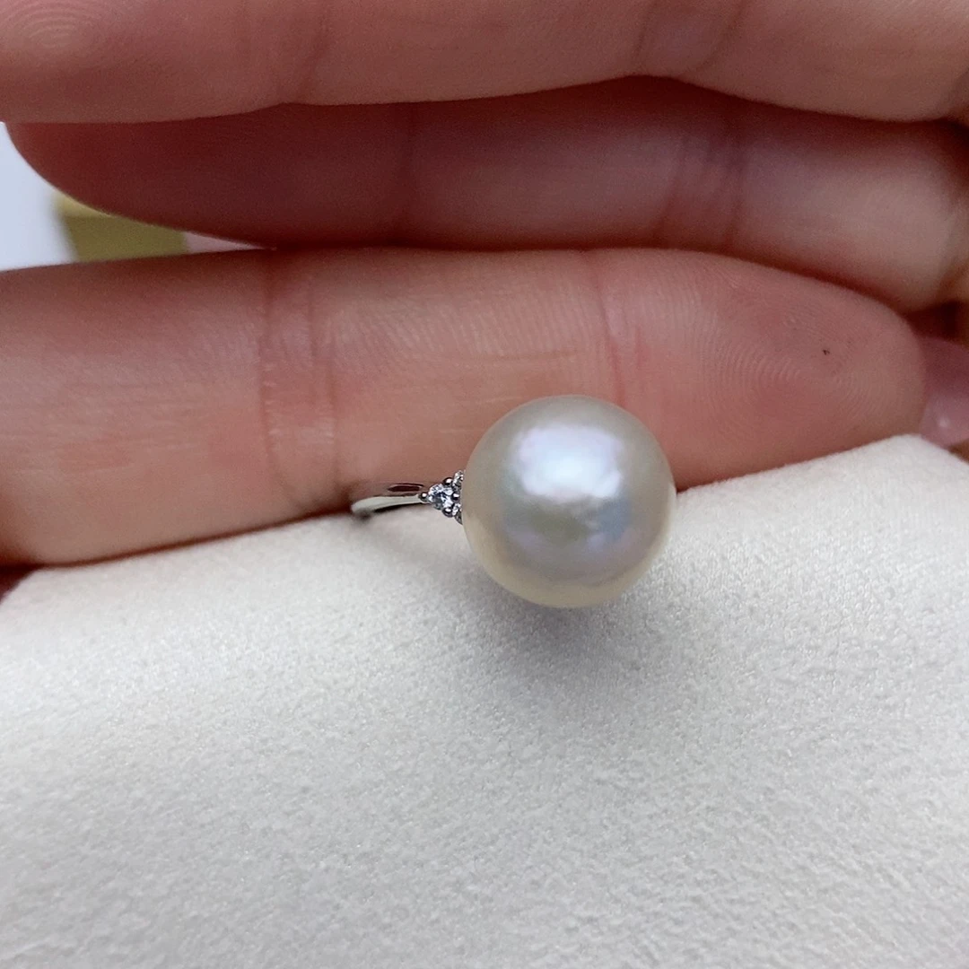 【闪购商品】淡水珍珠戒指合金49