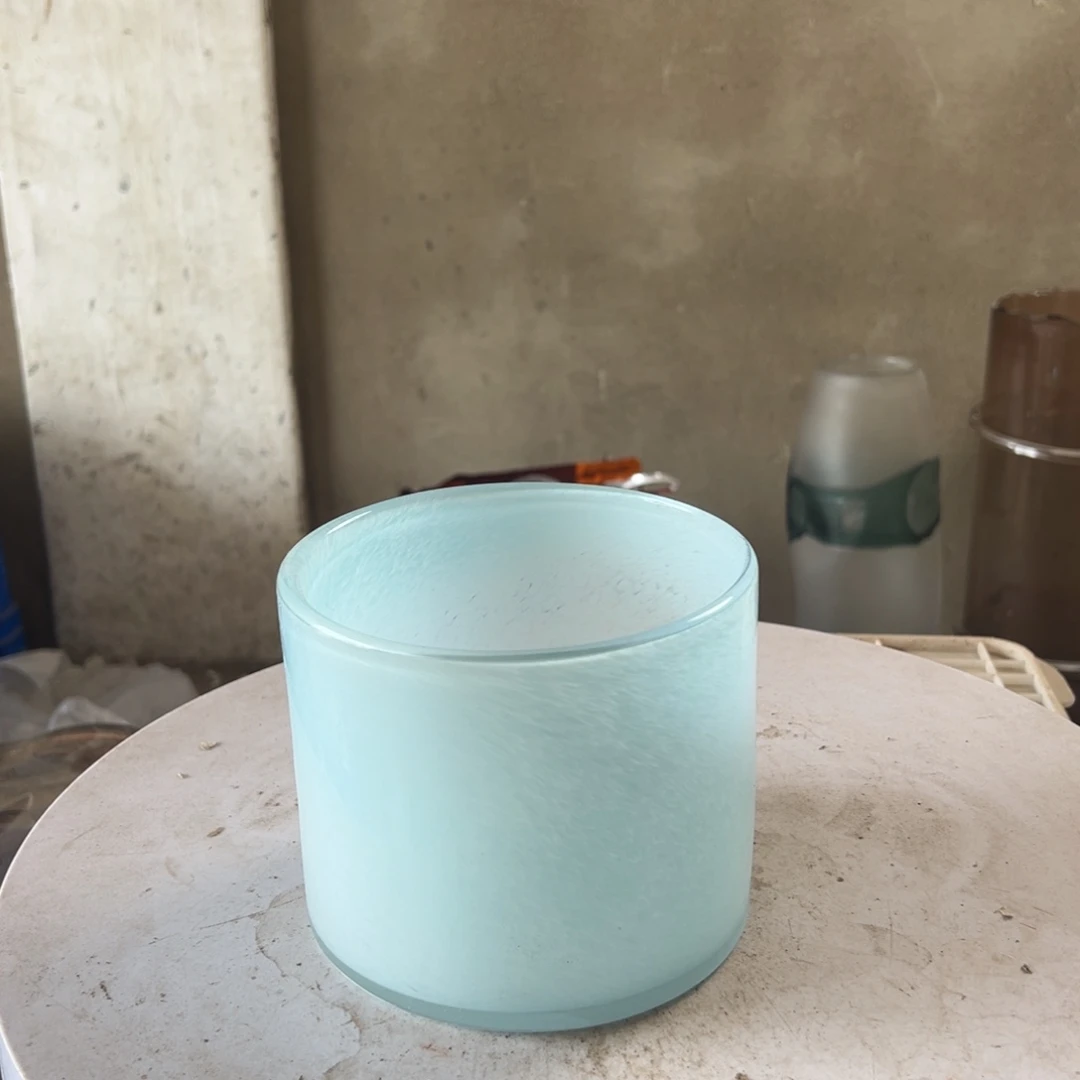 弘扬琉璃花器微瑕高度12