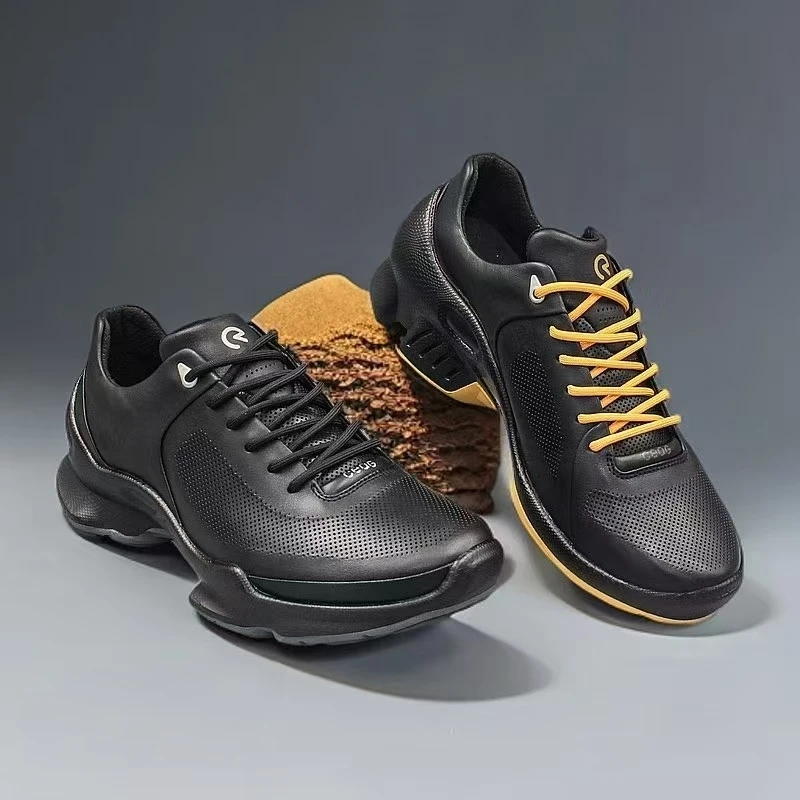 三十公社2025年春季新款商务休息户外登山健步轻盈耐磨男鞋男士