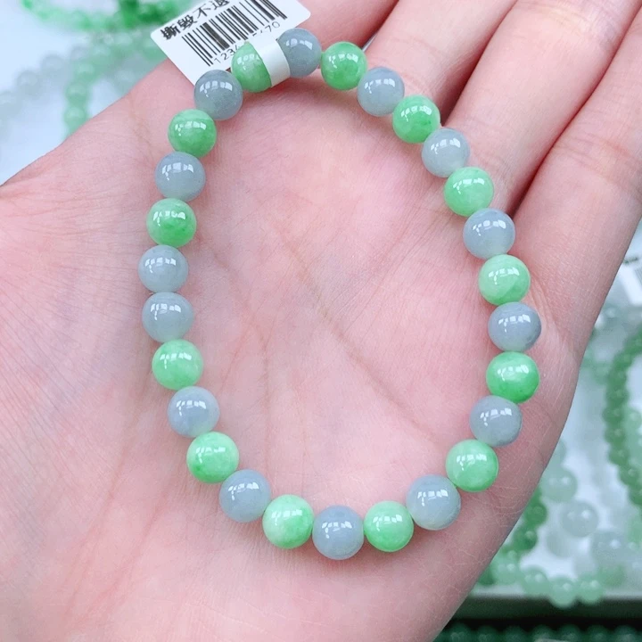 未镶嵌手链翡翠翡翠