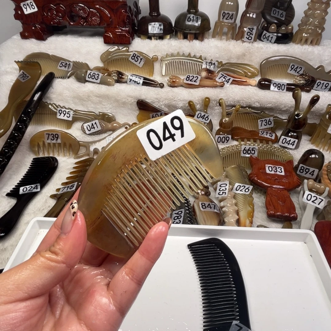 火***花牛角牛角牛角牛角梳