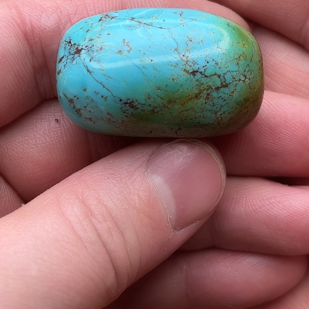 绿松石未镶嵌吊坠(赠链)