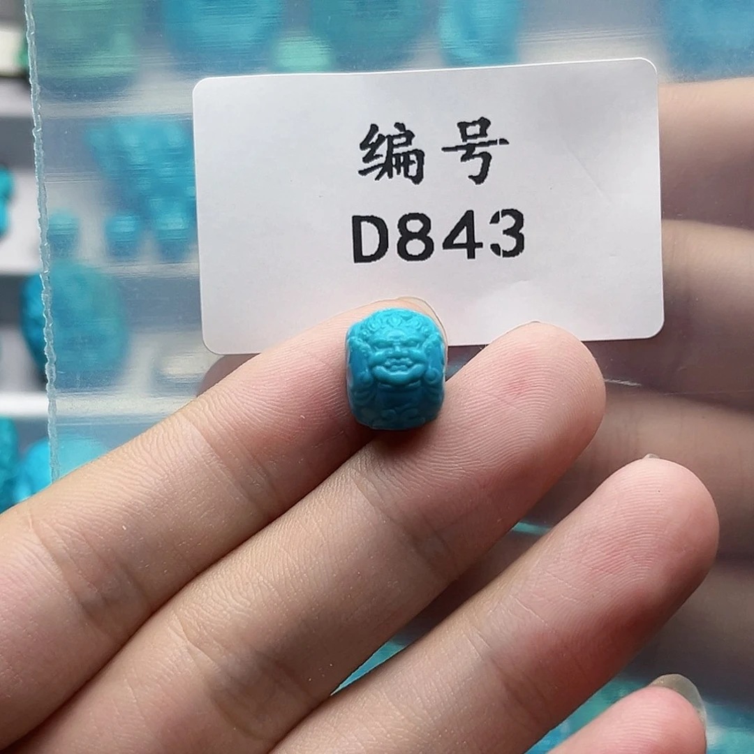 绿松石未镶嵌挂件K****g