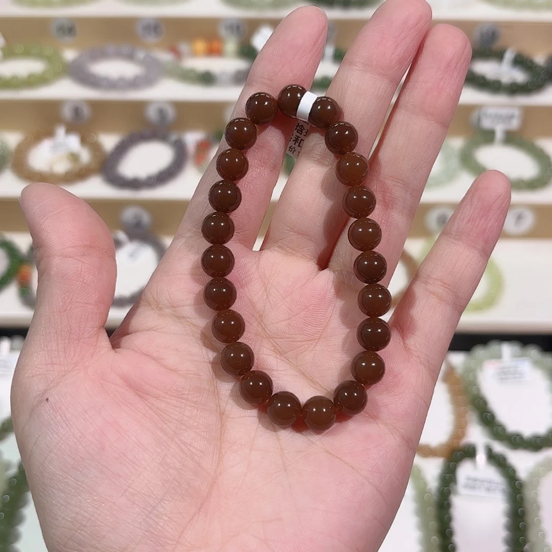 和田玉手链未镶嵌a