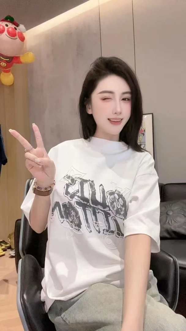 【小颖优选】男女同款圆领潮流短袖T恤【T00012】