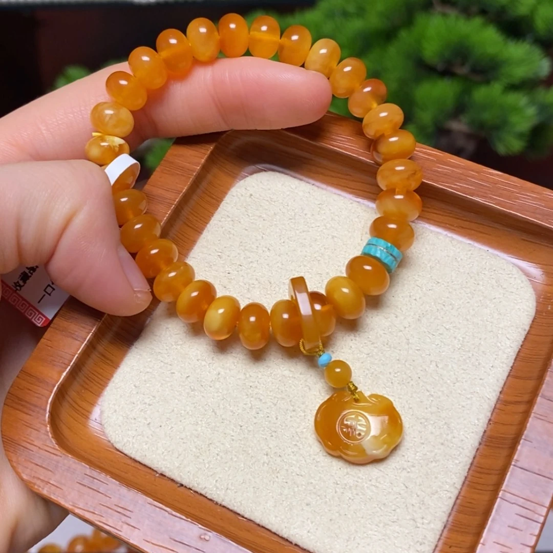 【闪购商品】手链蜜蜡未镶嵌手串