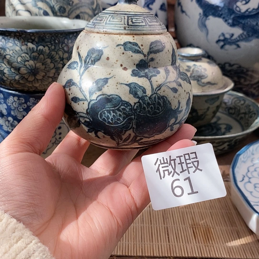 手工手绘青花陶瓷