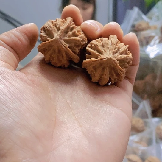 【闪购商品】把件文玩核桃34歧山三棱