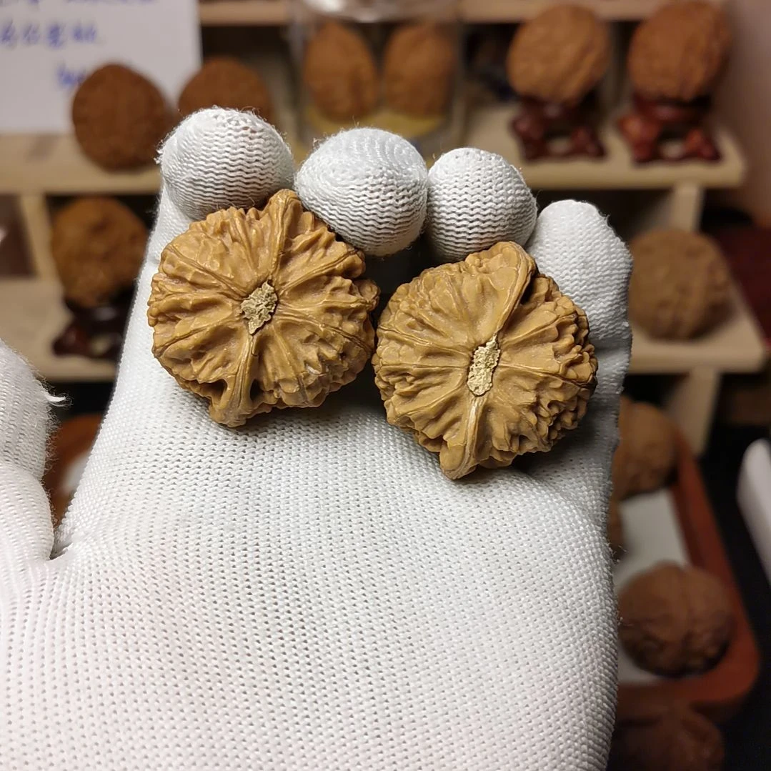 核桃文玩核桃高端小众宫灯矮桩全品37-39尺