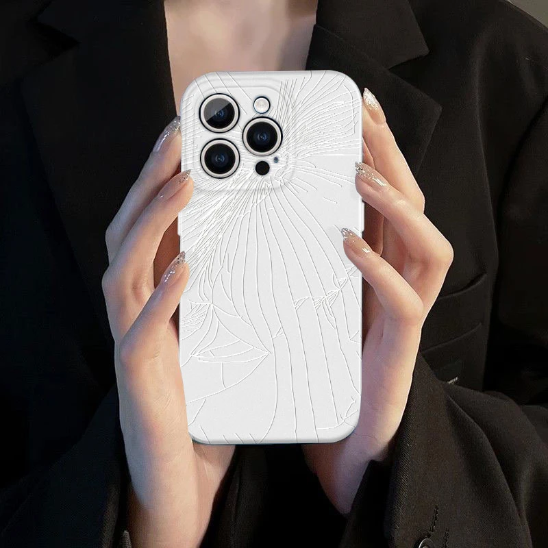 后盖碎屏效果适用苹果16promax15菲林手机壳iPhone14华为oppo小众