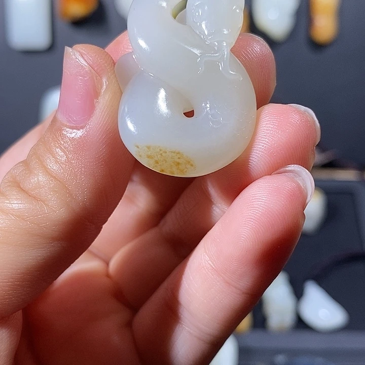 和田玉未镶嵌颈饰618大促