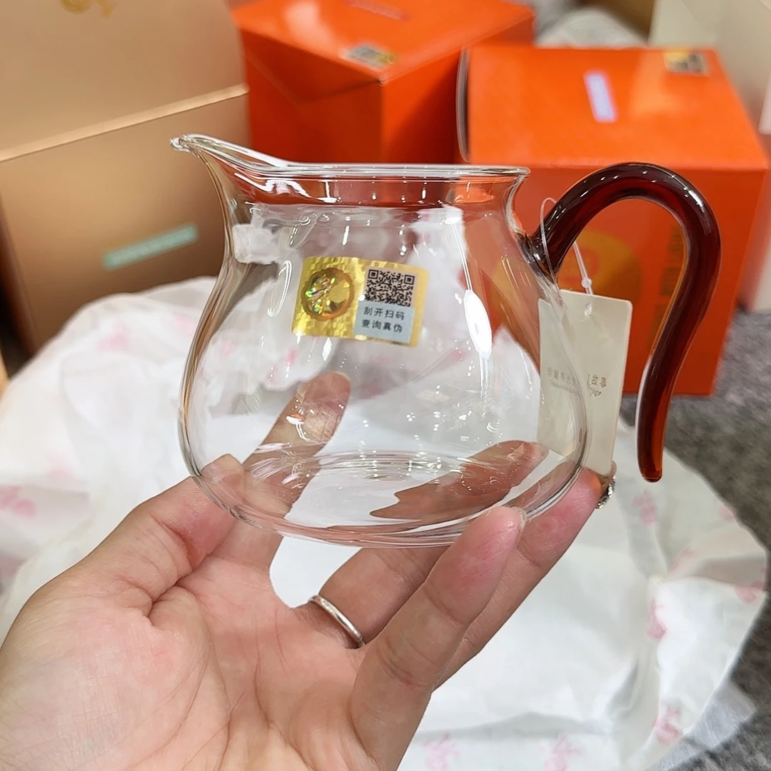 禾器琥珀色晶悦公道杯